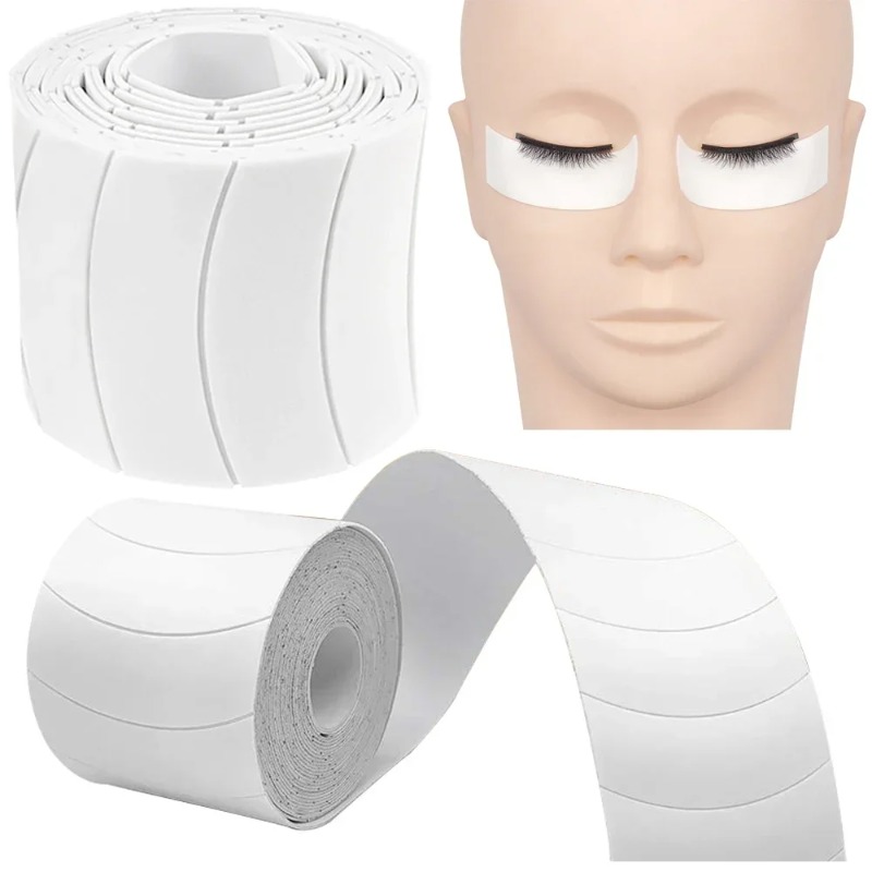Eyelash Extension Eye Mask - สติ๊กเกอร์ต่อขนตา 110 ชิ้น อุปกรณ์แต่งหน้าแบบม้วน เทปติดใต้ขนตา แผ่นเจลติดขนตา