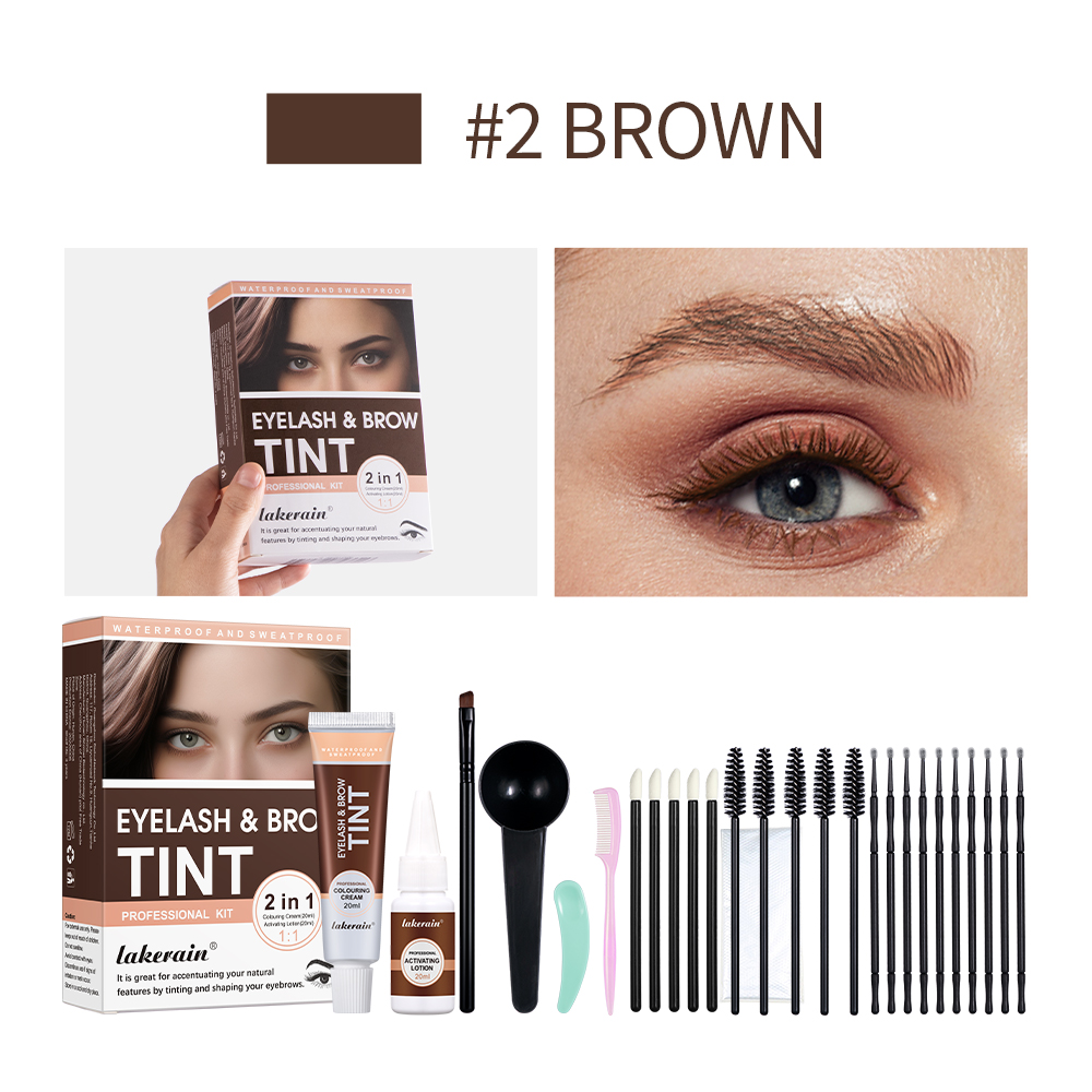 Eyelash Extension Permanent - ชุดยกขนตาและย้อมสี 2 in 1 แบบเร็ว กันน้ำ
