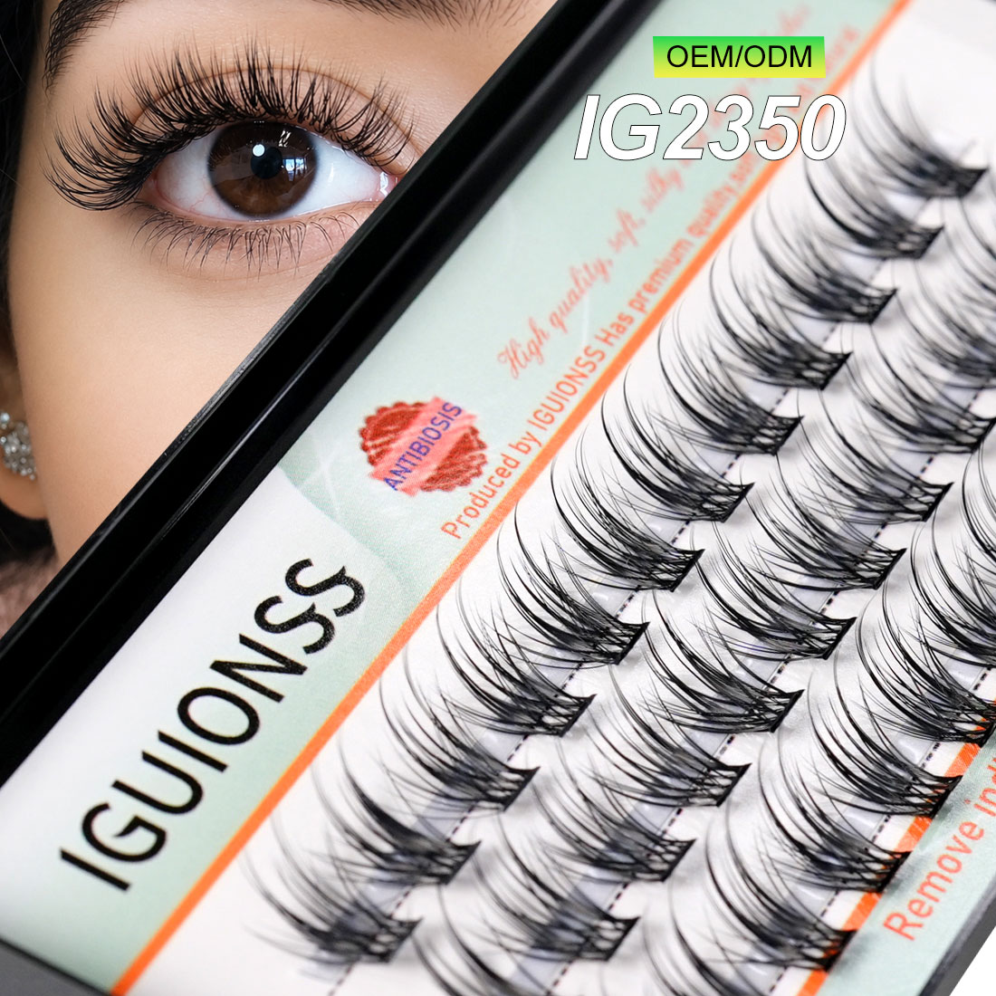 OEM ODM ขนตาแบบกลุ่ม DIY ต่อขน - Eyelash Extension Logo บทวิจารณ์และราคา