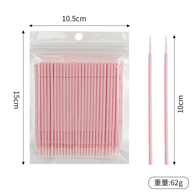 ไม้พันสำลีทำความสะอาดขนตาปลอม  - Eyelash Extension With Glue บทวิจารณ์และราคา