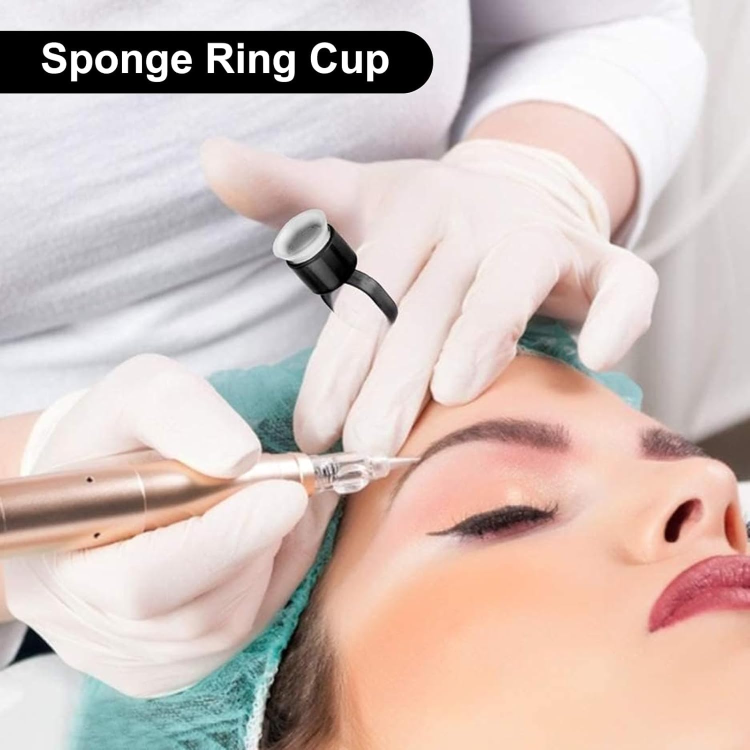 ถ้วยหมึกสักลาย 50/100 ชิ้น ถ้ว - Eyelash Extension Permanent บทวิจารณ์และราคา