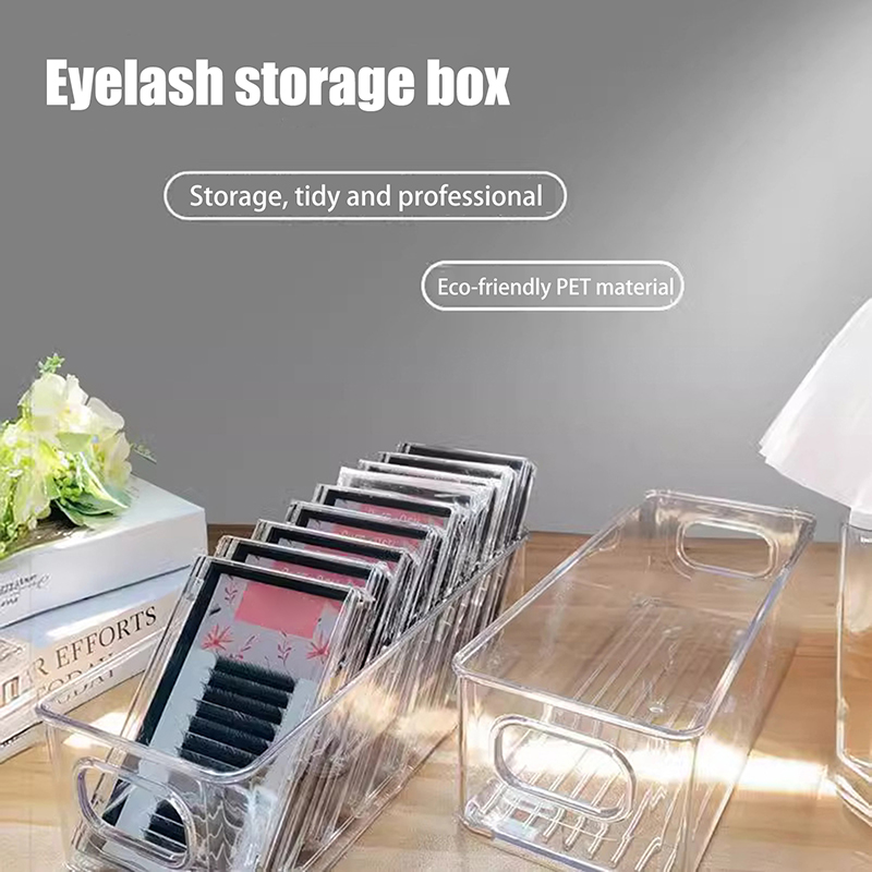 กล่องเก็บขนตาปลอมแบบใส กล่องจั - Eyelash Extension With Glue บทวิจารณ์และราคา