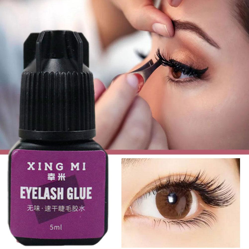 กาวต่อขนตา 5 มล. กาวต่อขนตาสีด - Eyelash Extension Permanent บทวิจารณ์และราคา