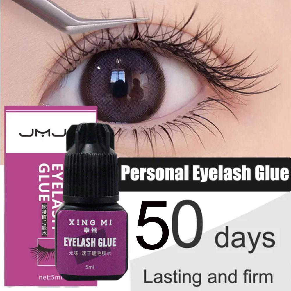 กาวต่อขนตา 5 มล. กาวต่อขนตาสีด - Eyelash Extension Permanent บทวิจารณ์และราคา