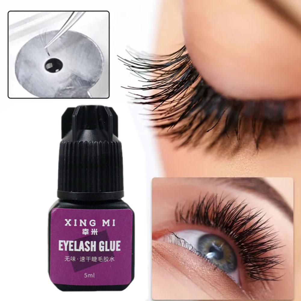 กาวต่อขนตา 5 มล. กาวต่อขนตาสีด - Eyelash Extension Permanent บทวิจารณ์และราคา