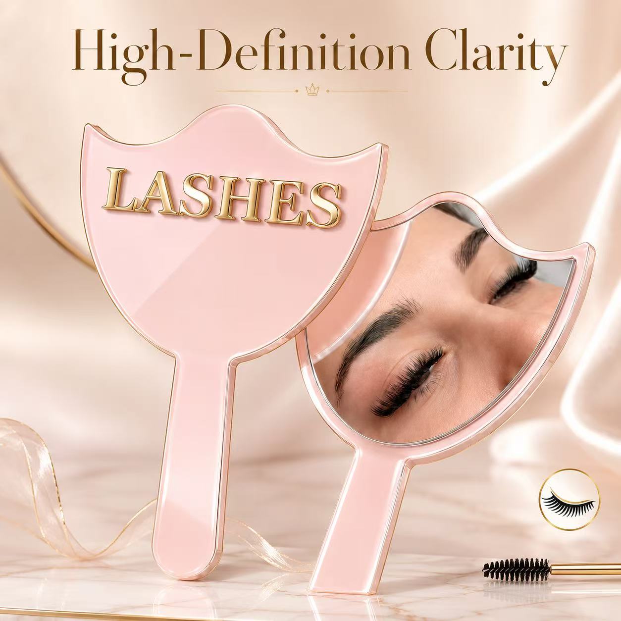 กระจกต่อขนตา HD พร้อมด้ามจับ ก - Eyelash Extension Eye Mask บทวิจารณ์และราคา