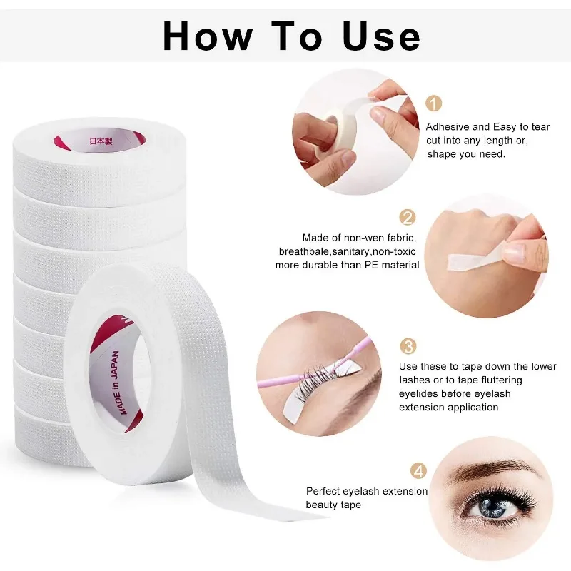 เทปฉนวนกันความร้อนจากญี่ปุ่น 6 - Eyelash Extension Eye Mask บทวิจารณ์และราคา