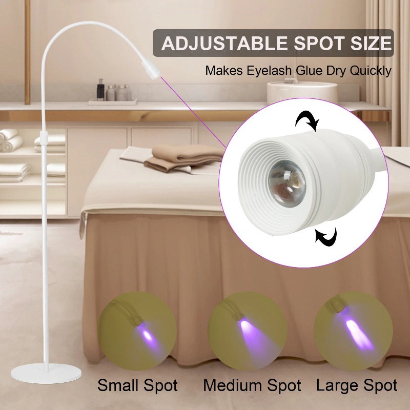 โคมไฟยูวีสำหรับต่อขนตา เจลต่อค - Eyelash Extension With Glue บทวิจารณ์และราคา