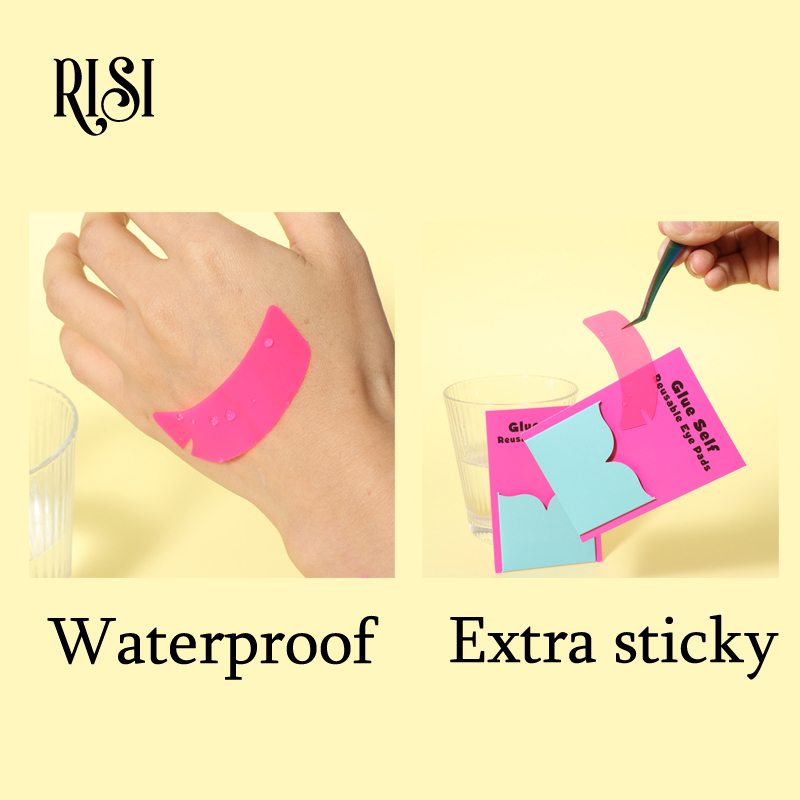 RISI Super Sticky ซิลิโคน Eye  - Eyelash Extension Eye Mask บทวิจารณ์และราคา