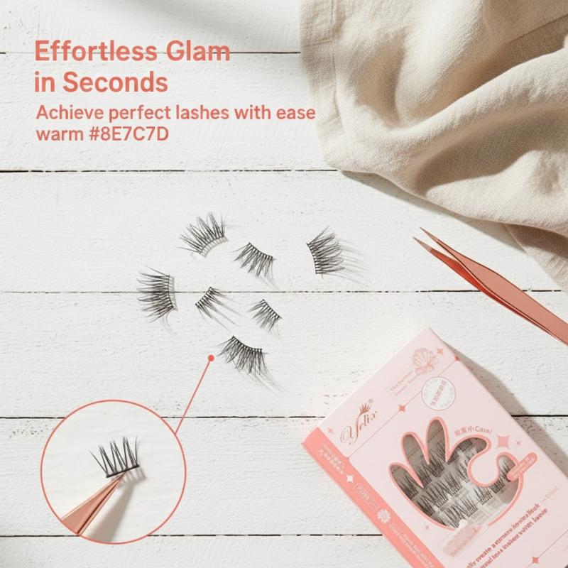 ขนตาปลอมแบบติดเอง 7 แถว ไม่ต้อ - Eyelash Extension With Glue บทวิจารณ์และราคา