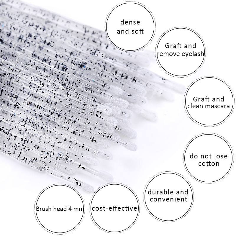 จัดส่งฟรี Microbrush สำหรับ Ey - Eyelash Extension With Glue บทวิจารณ์และราคา